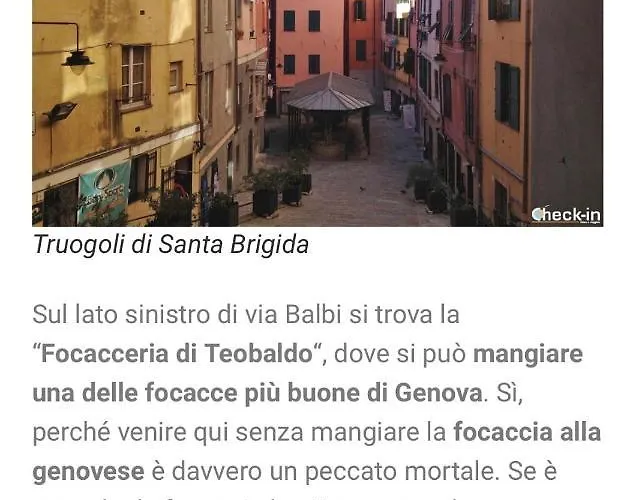 La Dimora Del Capitano * جنوة